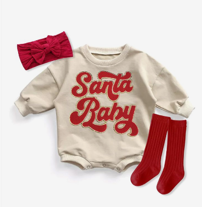 Baby Santa Baby Romper