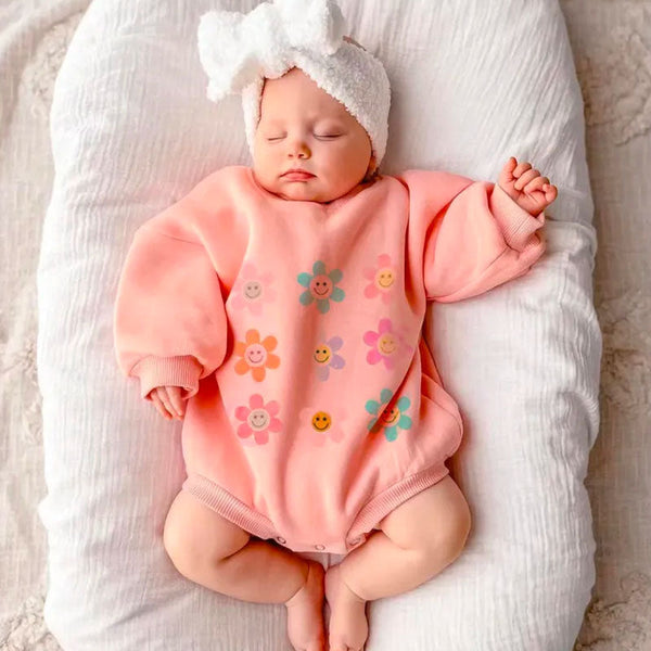 Baby Flower Smile Romper