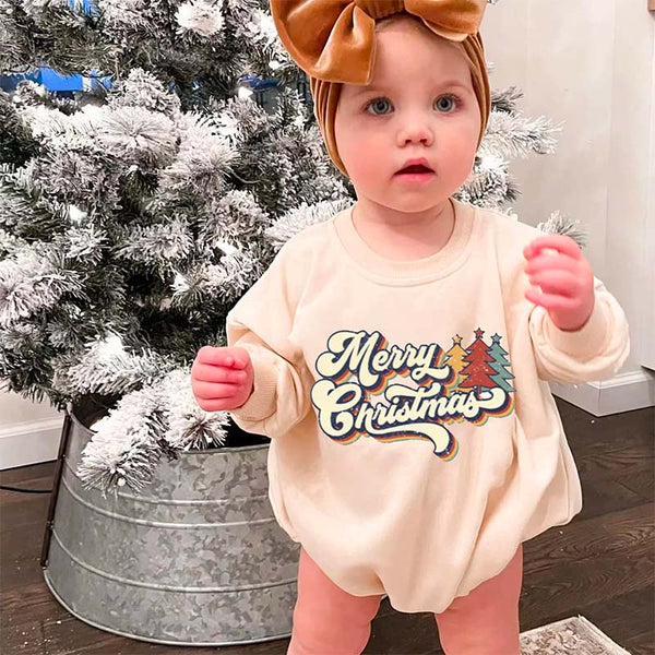 Baby Merry Christmas Romper