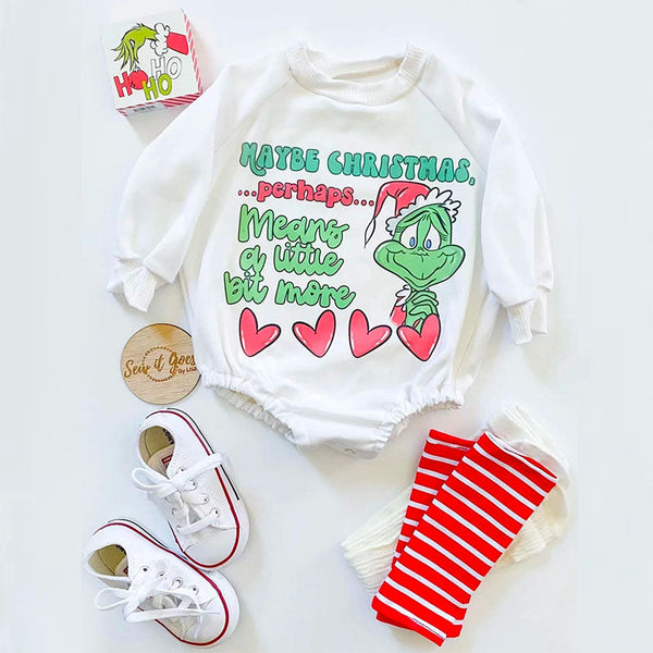 Baby Grinch Romper