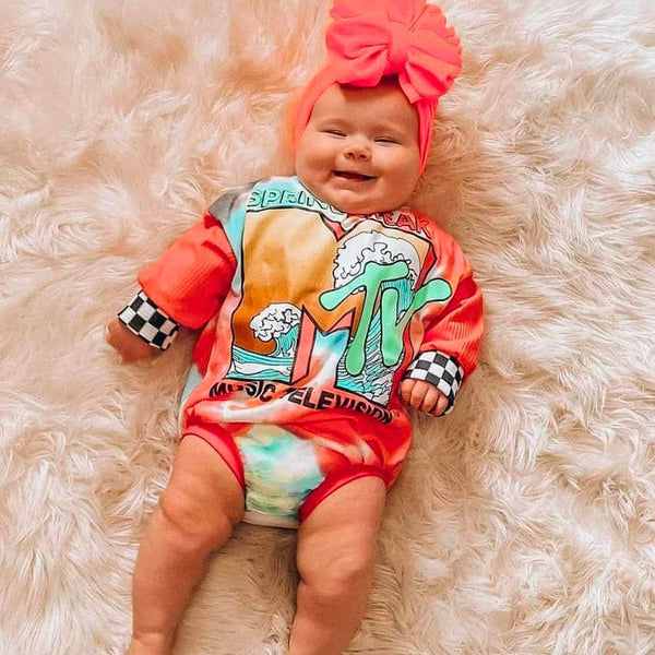 Baby Girl MTV Romper