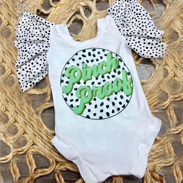 Baby St. Patrick's Day Print Romper