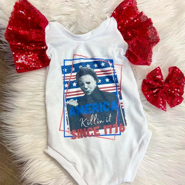 America Since 1776 Romper