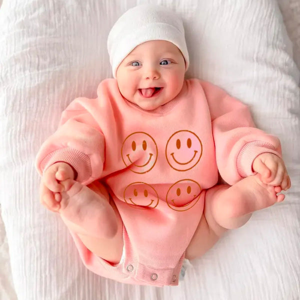 Baby Smile Print Romper