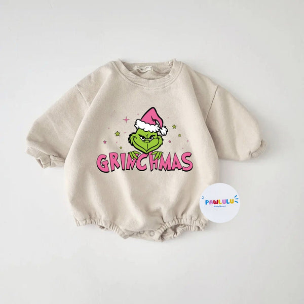 Baby Grinchmas Romper