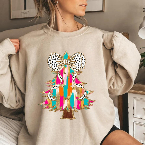 Mom Christmas Tree T-shirt