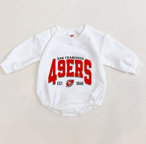 Baby Football Romper