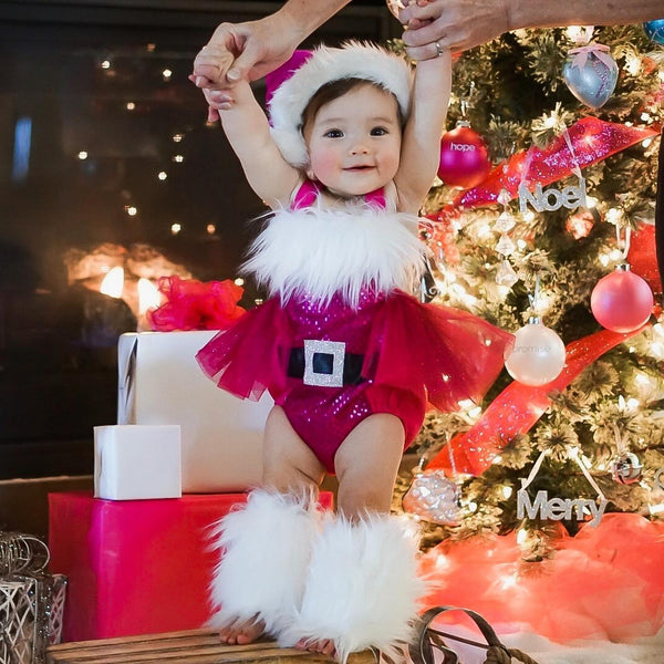 Christmas Set(Hat+Romper+Legging)