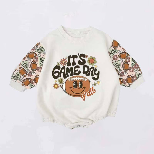 Baby Game Day Romper