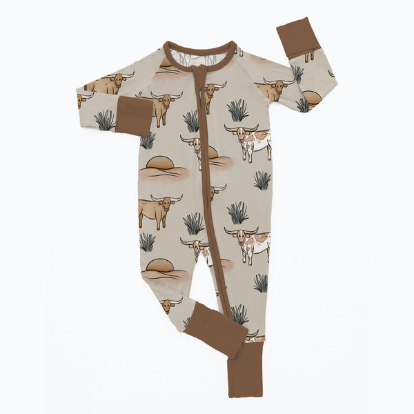 Newborn Cowboy Bamboo Sleeper