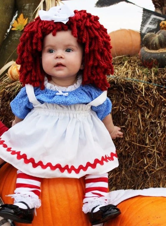 Toddler Halloween Costume(Hat+Top+Dress)