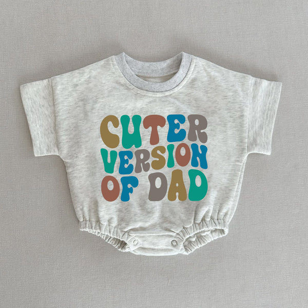 Baby Cuter Version Of Dad Romper