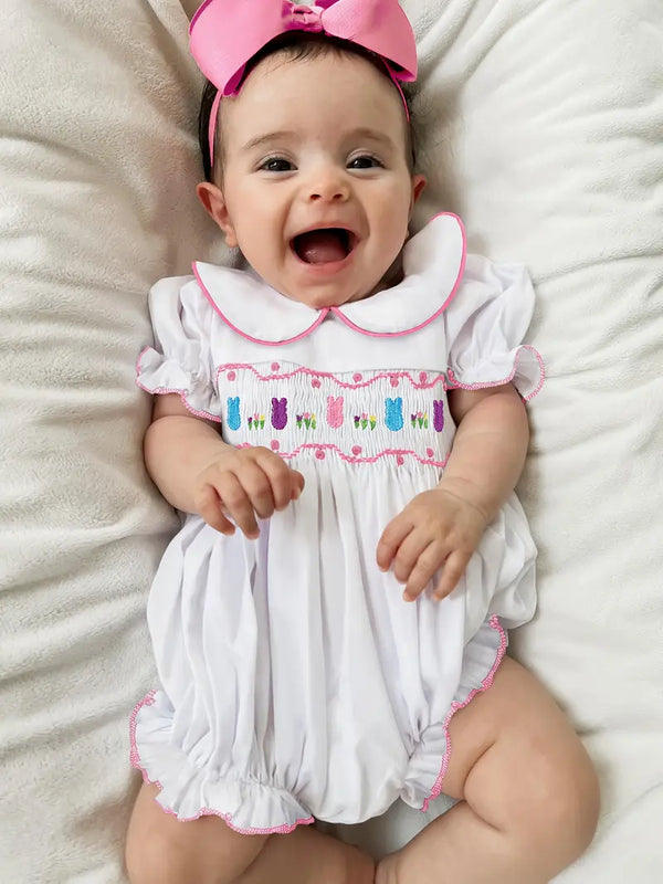 Smocked Easter Romper