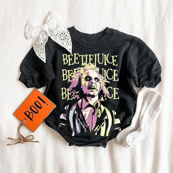 Beetlejuice Romper