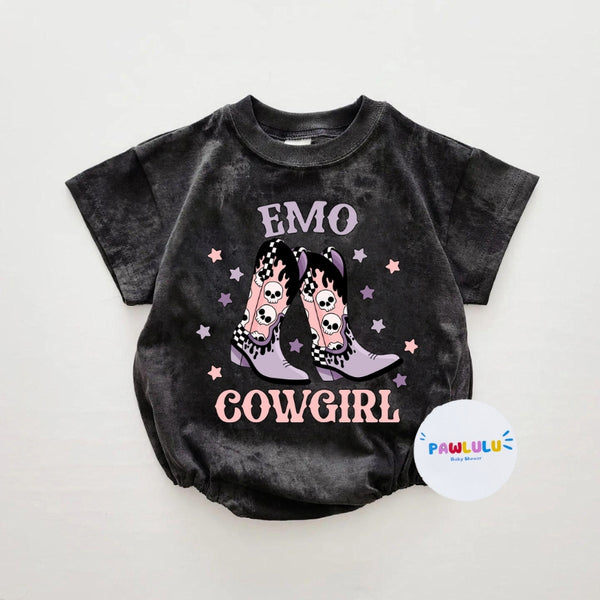 EMO Cowgirl Romper