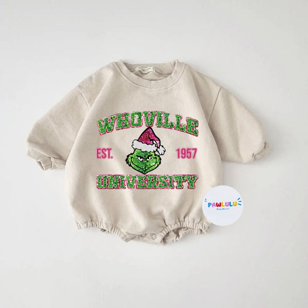 Whoville University Romper