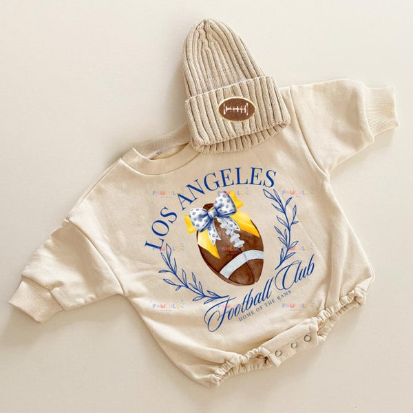 Baby LOS ANGELES Football Romper