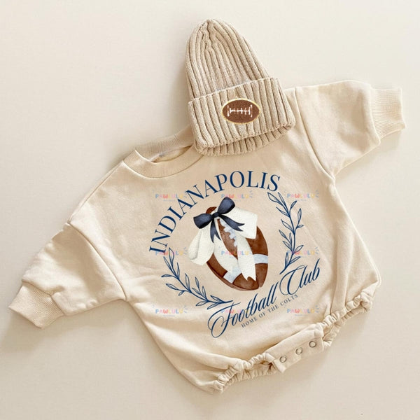 Baby INDIANAPOLIS Football Romper