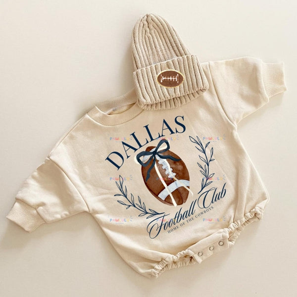 Baby DALLAS Football Romper