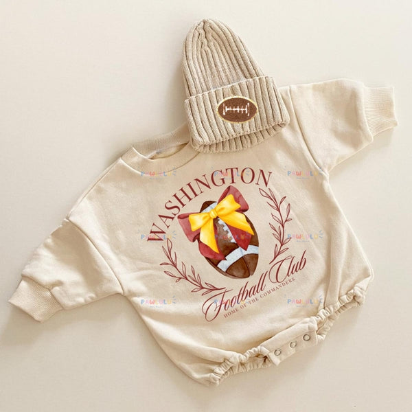 Baby WASHINGTON Football Romper