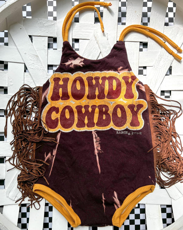 Howdy Cowboy Romper