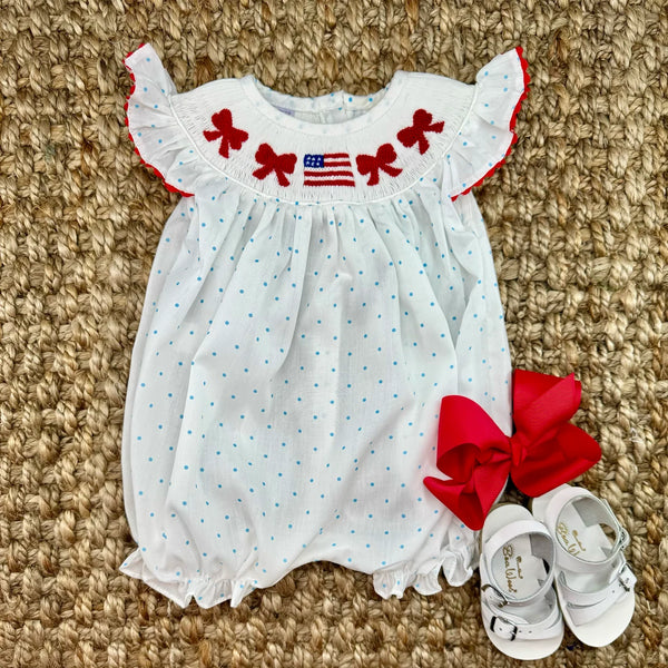 Baby Bow Flog Romper