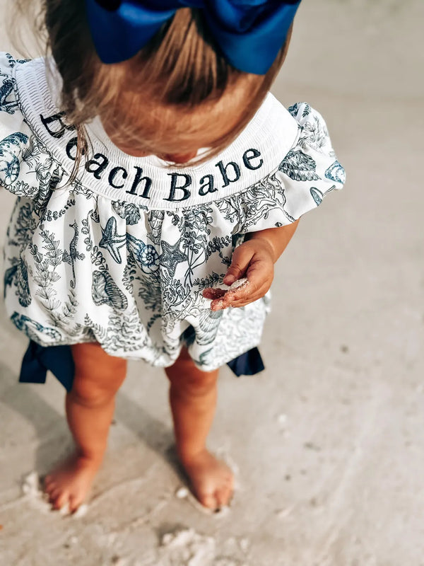 Baby Beach Babe Romper