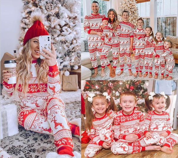 Christmas Print Family Matching Pajama Set