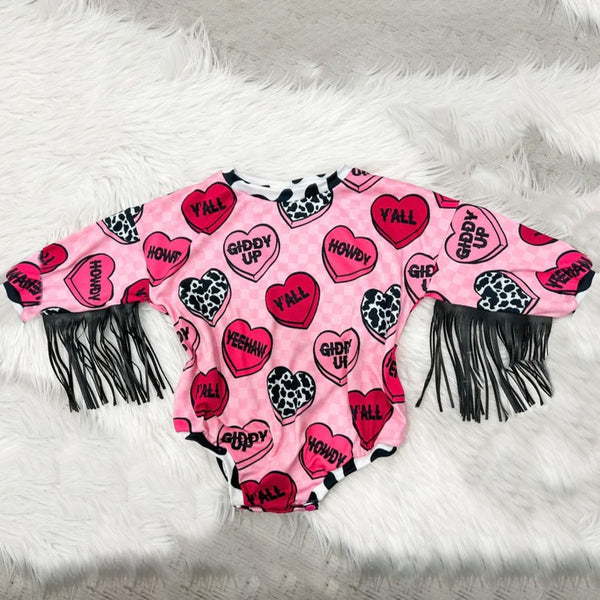 Baby Valentine Romper