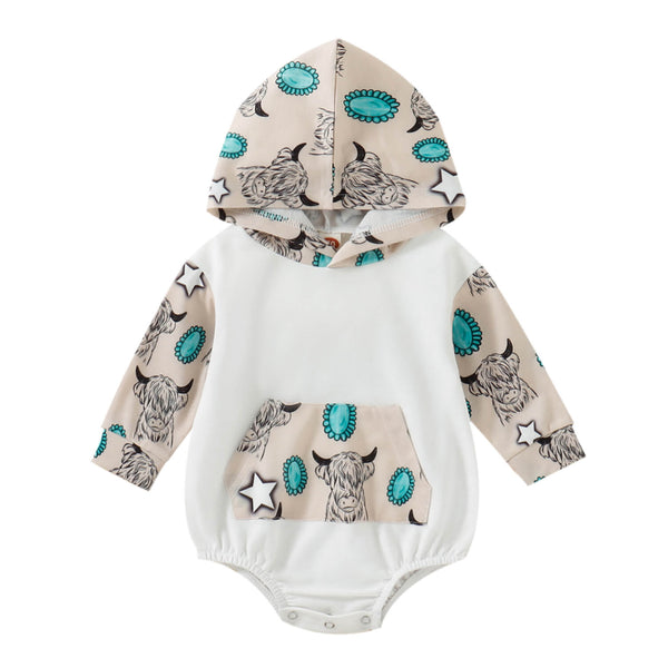 Baby Cowboy Romper Pawlulu