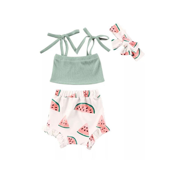 3-piece Baby Watermelon Set pawlulu