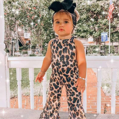 Baby Girl Leopard Suits-lulububbles