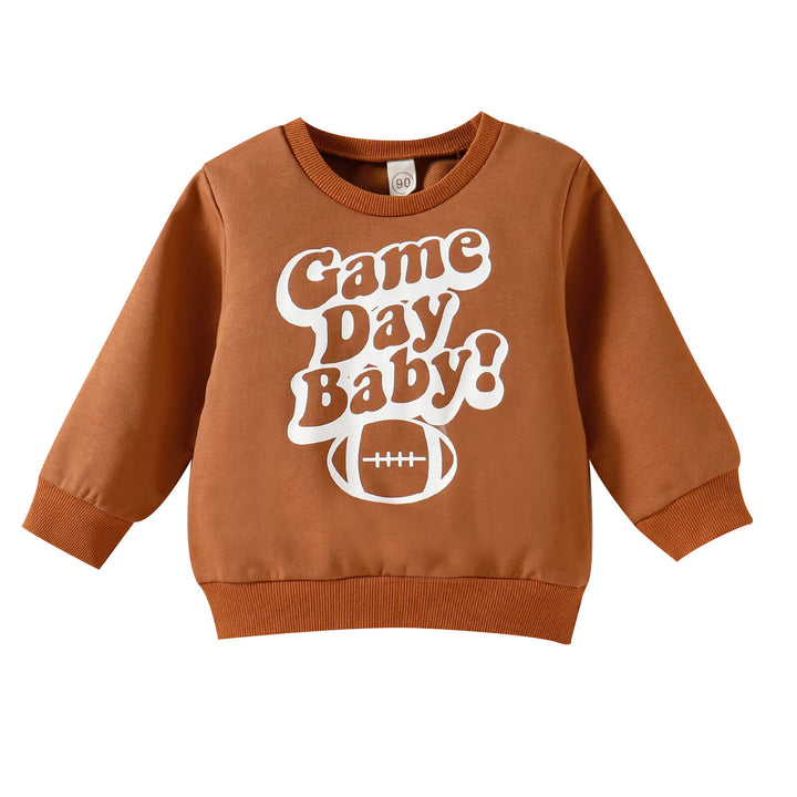 Kid Coffee Letter Pullover Pawlulu