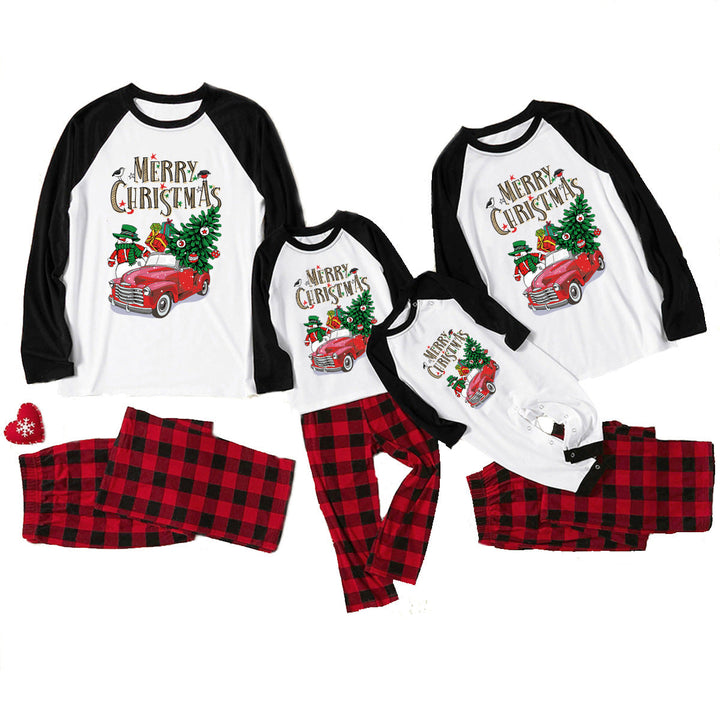 Christmas Plaid Family Sets Pawlulu