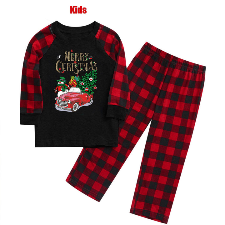 Christmas Plaid Family Sets Pawlulu