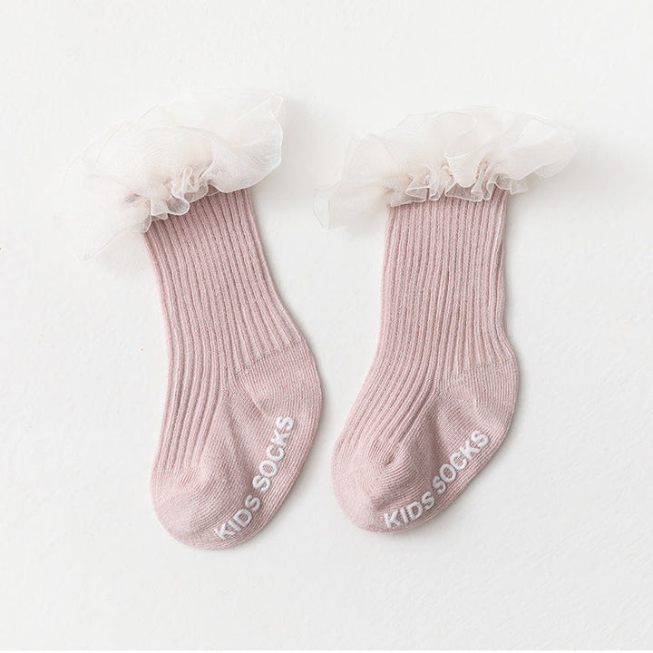 Baby Lace Cotton Socks Pawlulu