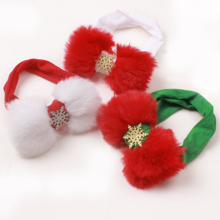 Baby Christmas Headband Pawlulu