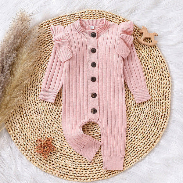 Baby pure Sweater Jumpsuit Pawlulu