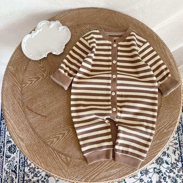 Baby Stripe Jumpsuit Pawlulu