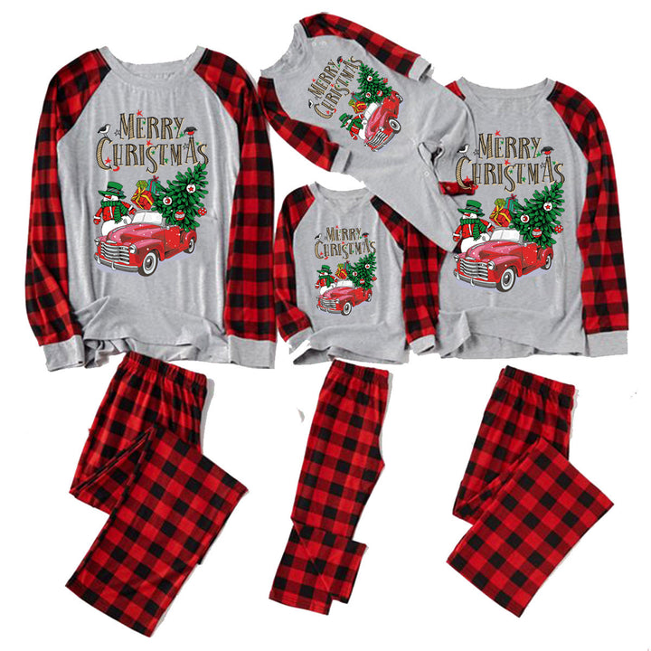 Christmas Plaid Family Sets Pawlulu