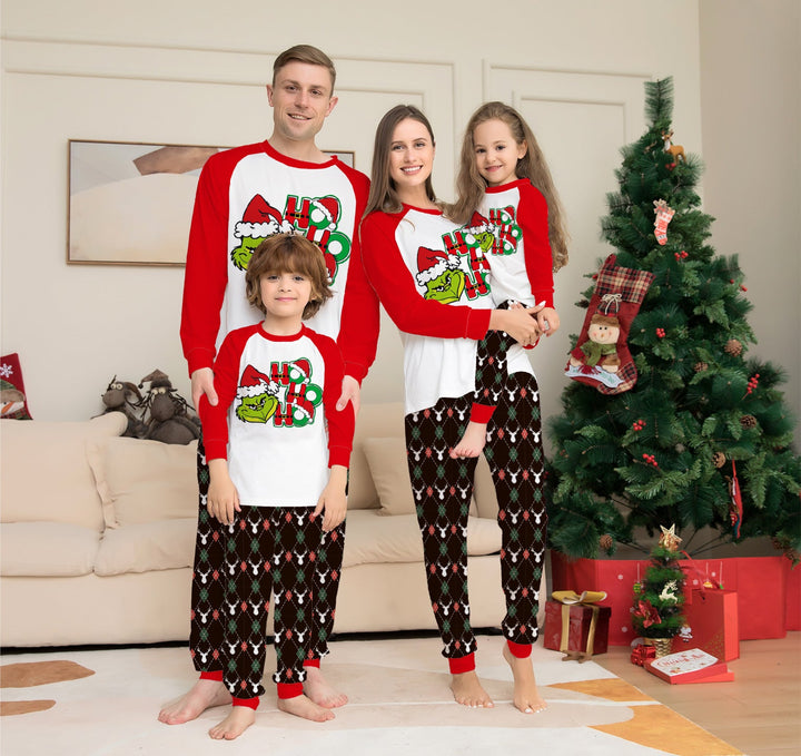 Christmas Print Family Sets Pawlulu