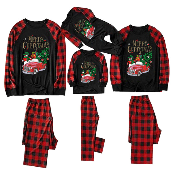 Christmas Plaid Family Sets Pawlulu