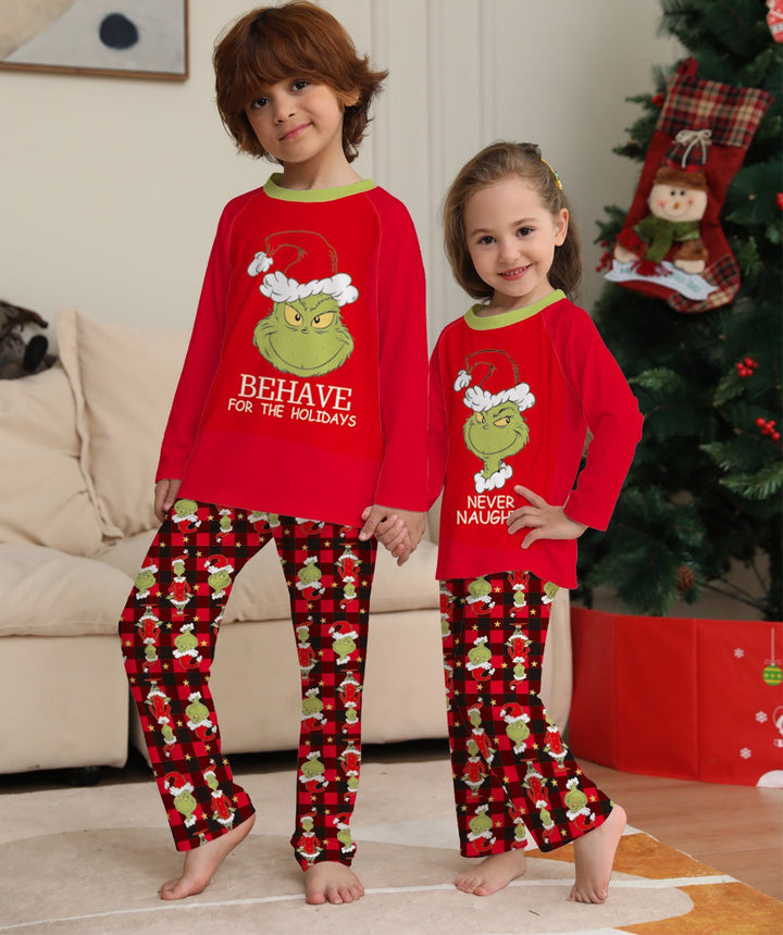 Christmas Print Family Sets Pawlulu