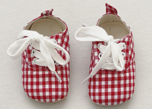 Baby Plaid Shoes Pawlulu