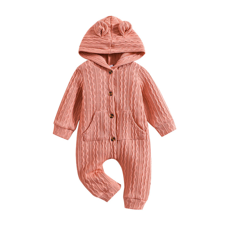 Baby Wool One-piece Rompers Pawlulu