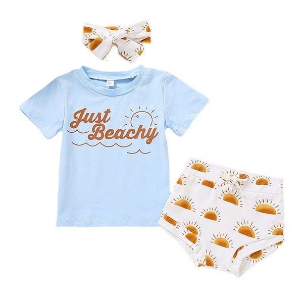 3-Piece Sun Print Suit Pawlulu