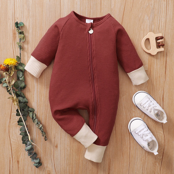 Organic Newborn Infant Baby Jumpsuit Pawlulu